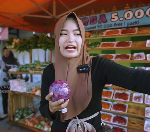 Wanita Ini Jual Sayur Serba Rp5.000 di CFD Karanganyar, Hasilkan Omzet Rp2 Juta dalam Waktu Tiga Jam