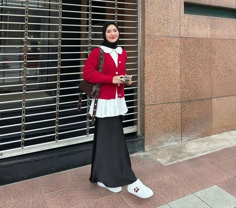 Casual Hijab Outfit Choices with a Combination of 3 Classic Colors