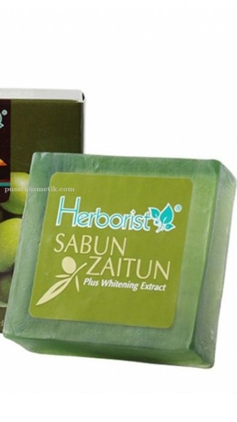 7. Herborist Natural Bar Soap (Sabun Batang) Olive