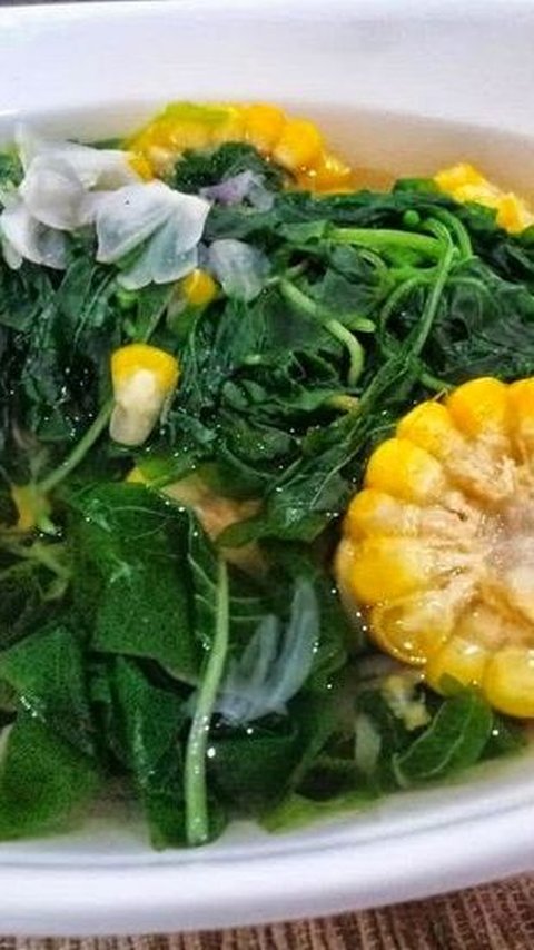  Sayur Bening Bayam Jagung