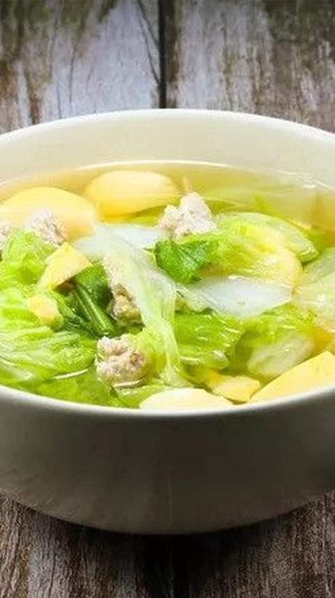 <b>Resep Sup Sawi Putih Bening</b>