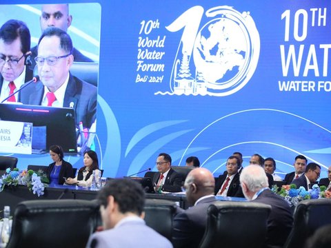 Mendagri Memimpin Sebagai Chair pada Ministerial Meeting World Water Forum ke 10 di Bali