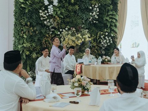8 Warm Portraits of Erina Gudono's Pregnancy Celebration at the Bogor Presidential Palace
