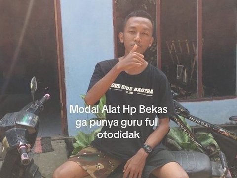 Berjuang Wujudkan Cita-cita Jadi Desainer, Kisah Pria Ini Viral