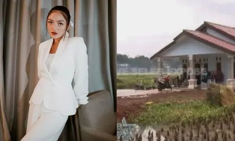 Potret Rumah Siti Badriah sebelum Menikah yang 'Mewah' Alias Mepet Sawah