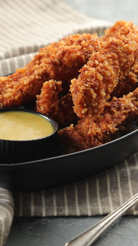 Recipe Chicken Strip, Can Be Used for Children's Lunch Box and Quick Lunch