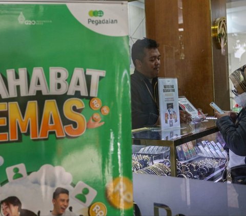 FOTO: Tembus Rekor Baru, Ini Beda Harga Emas Antam dengan Pegadaian, Mana Lebih Tinggi Nilainya?