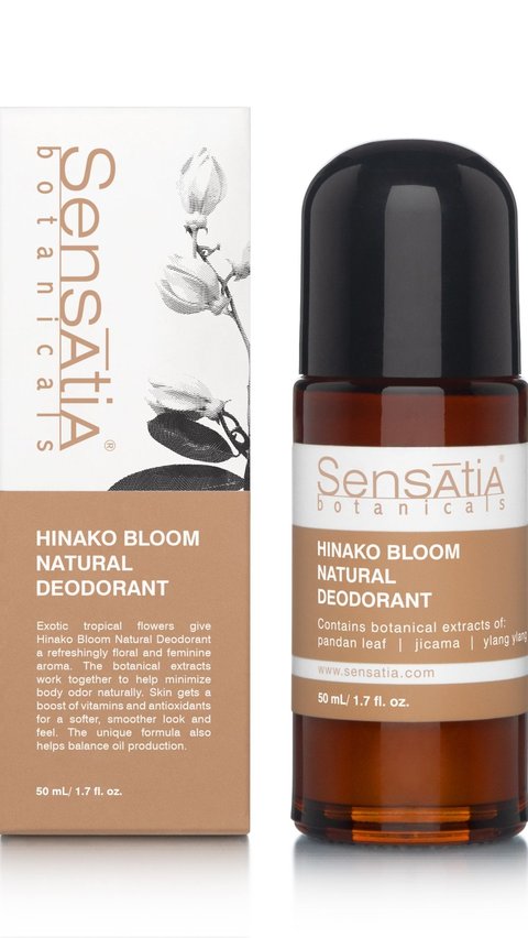5. Sensatia Botanicals Hinako Bloom Natural Deodorant