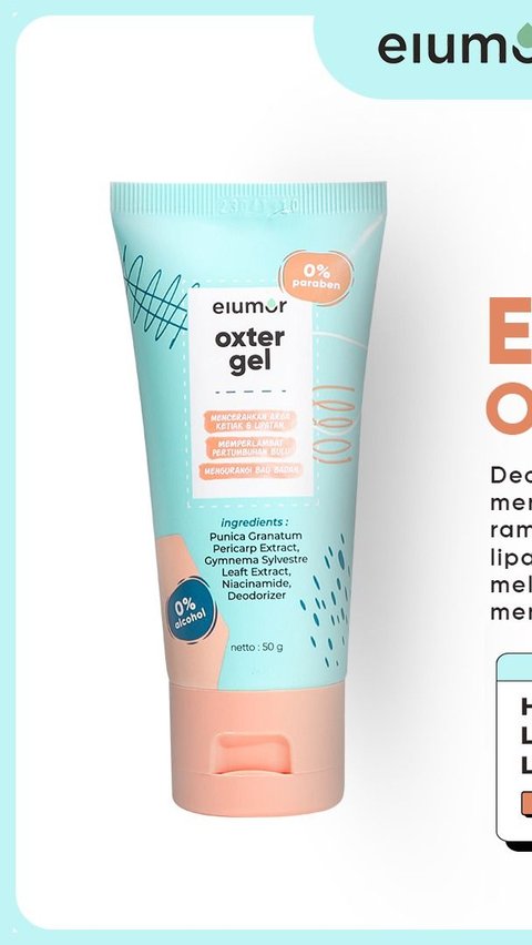 8. Elumor Oxter Gel Deodorant<br>