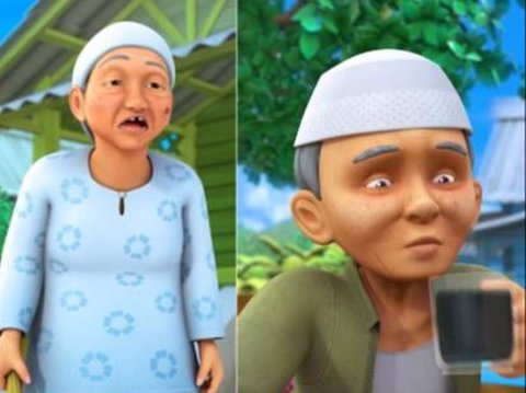 Having an Emotional Closeness Leading to Rumors of Being Former Lovers, This is the Relationship Between Tok Dalang and Opah, Nenek of Upin & Ipin