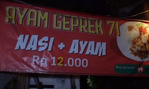 Dosen di Bandung Sukses Jualan Ayam Geprek, Sehari Laku 900 Porsi Harganya Kantong Mahasiswa