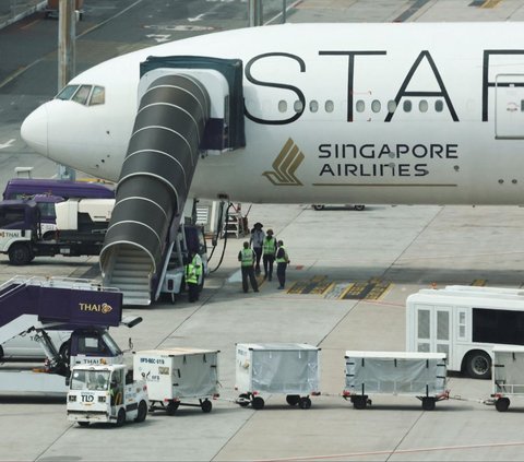 FOTO: Horor! Turbulensi Dahsyat Hantam Singapore Airlines, Begini Kondisi di Dalam Pesawat