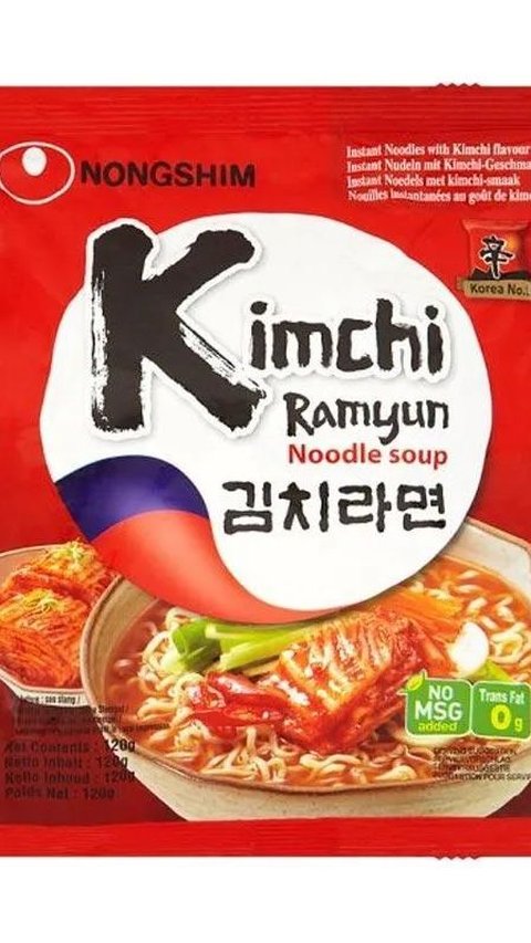 4. Nongshim Kimchi Ramyun