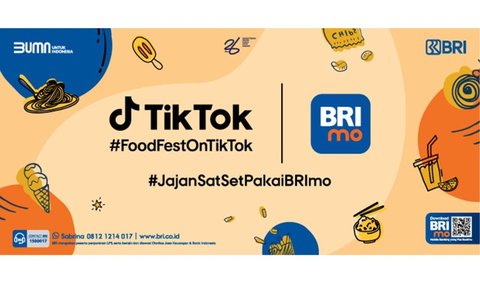 4 Promo Menarik dari BRI di TikTok Food Fest 2024