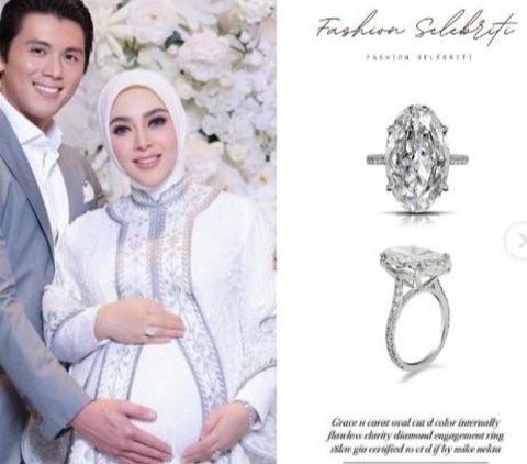 Wearing a Rp24 Billion Ring, 10 Luxurious Photos of Syahrini's 7-Month Tasyakuran Event in Singapore
