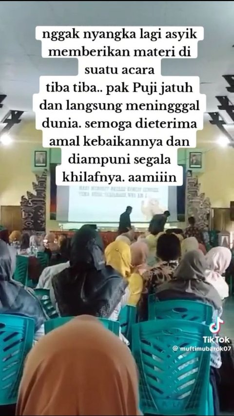 Viral Detik-Detik Seorang Pria Meninggal saat Sedang Stand Up Comedy dengan Bahasa Jawa
