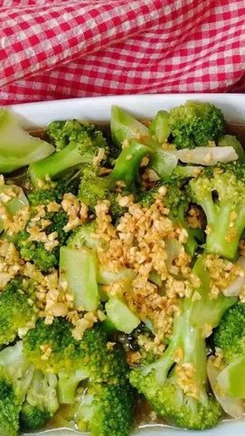 <b>Resep Cah Brokoli Bawang Putih</b>