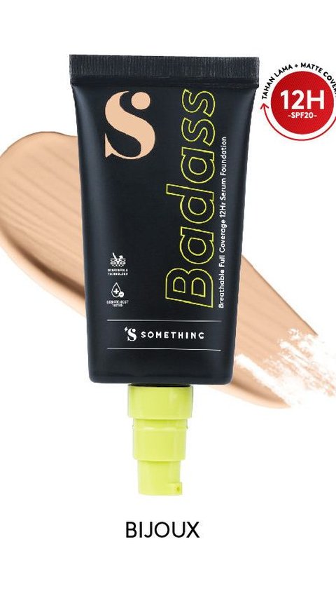 6. Somethinc Badass Breathable Full Coverage 12HR Serum Foundation<br>