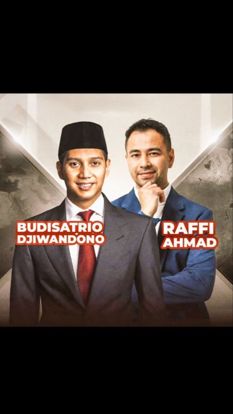 <br>Muncul Duet Budisatrio-Raffi Ahmad, Maju Pilgub Jakarta?