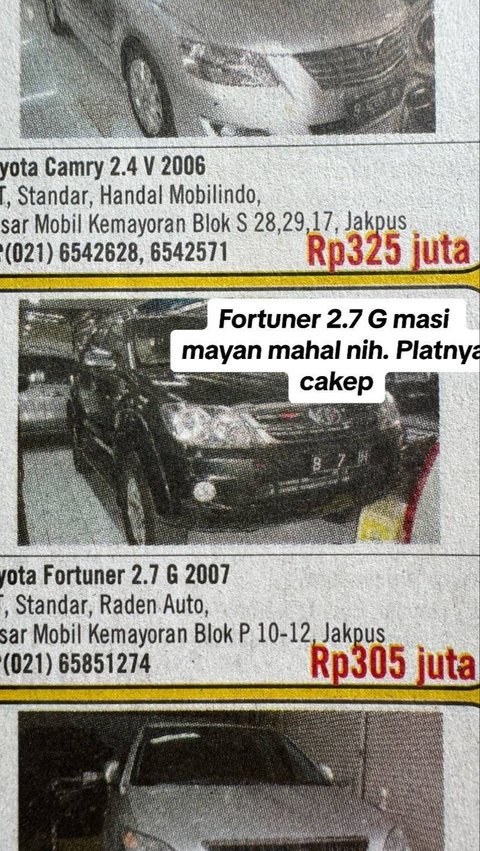 Harga Mobil Tahun 2010: Fortuner Baru Tetap di Rentang Rp300 Jutaan!