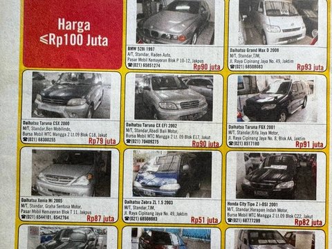 Mobil bekas yang terjangkau!