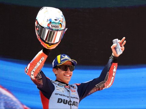 FOTO: Senyum Semringah Marc Marquez Semakin Bersinar Bersama Ducati di MotoGP 2024