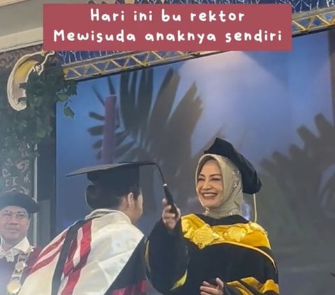 Momen Rektor Wisuda Putrinya Sendiri yang Raih Gelar Doktor Ini Viral, Tuai Pujian