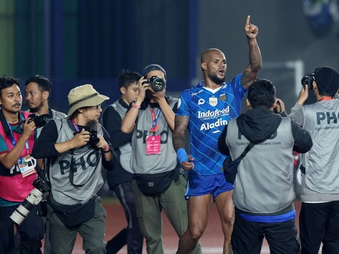 FOTO: Aksi Duo Striker Brasil di Persib Bandung Hajar Madura United di Leg 1 Final BRI Liga 1 2023/2024