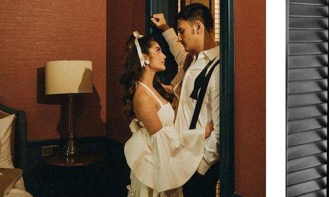 8 Konsep Prewedding Unik, Debi Sagita dan Marco Ivanos Menikmati Pizza dan Bermain Catur di Tempat Tidur