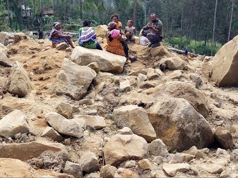 FOTO: Tragis! Bencana Longsor di Papua Nugini Tewaskan 670 Orang, Ribuan Penduduk Kehilangan Rumah