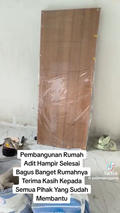 Hampir Selesai, Intip Perkembangan Renovasi Rumah Adit Bocah yang Rawat Kedua Orang Tua yang Sakit Strok