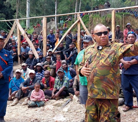 FOTO: Tragis! Bencana Longsor di Papua Nugini Tewaskan 670 Orang, Ribuan Penduduk Kehilangan Rumah