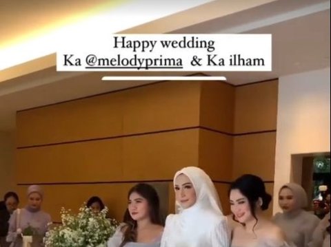 Potret Bahagia Melody Prima di Momen Pernikahan dengan Ilham Akbar, Digelar di Hotel Mewah