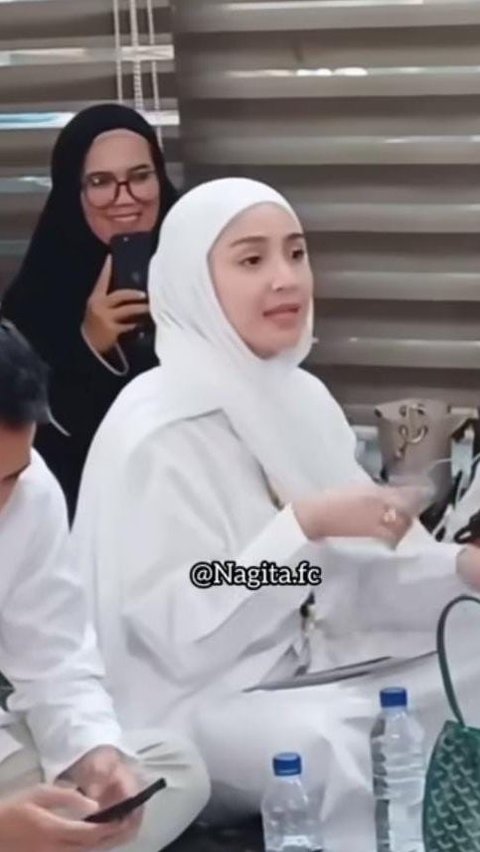 Cantiknya Nagita Slavina di Acara Manasik Haji Furoda Sukses Bikin Salfok, Pakai Busana Serba Putih dan Berhijab