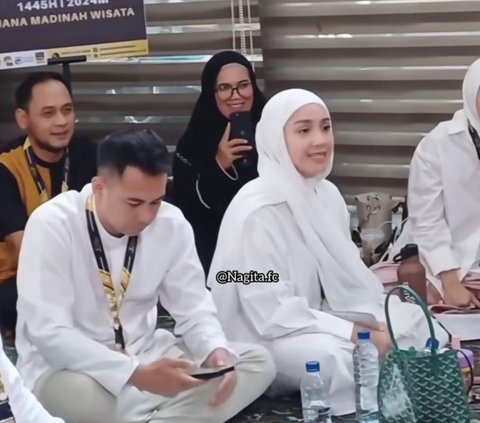 Cantiknya Nagita Slavina di Acara Manasik Haji Furoda Sukses Bikin Salfok, Pakai Busana Serba Putih dan Berhijab