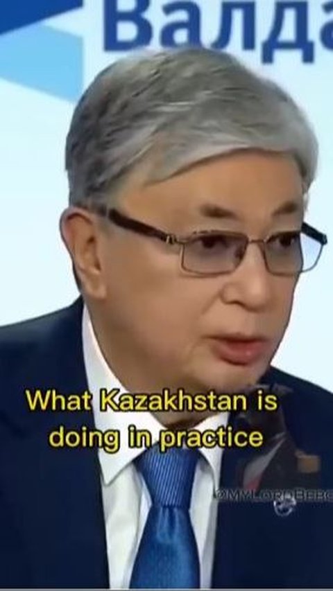 Keren Tanpa Basa Basi, Momen Putin Skakmat Presiden Kazakstan saat Pidato Anti Nuklir Sampai Sebut Nama Saddam Hussein