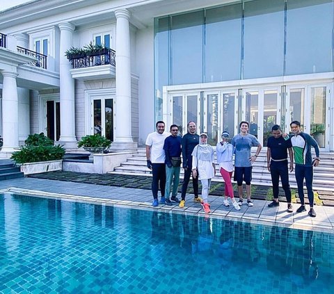 To Be Inherited by Syahrini's Child, 10 Luxurious Photos of Reino Barack's House, Like a Palace in the Cloud Country!