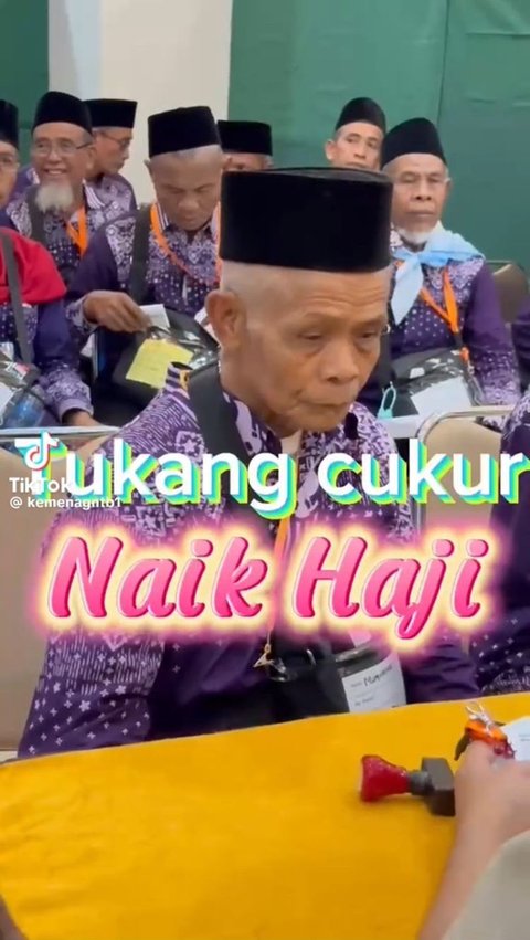 Ikhlas Tak Pernah Pasang Tarif saat Pangkas Rambut, Kisah Kakek Tukang Cukur Naik Haji di Usia 80 Tahun Ini Bikin Haru