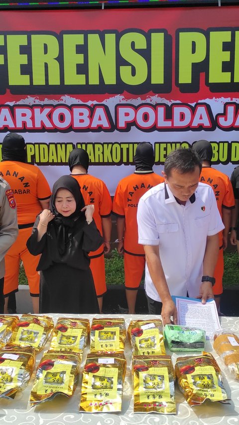 Polisi Gagalkan Peredaran 24,1 Kilogram Sabu Produksi China