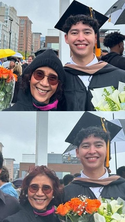 Potret Alvy Xavier, Putra Bungsu Susi Pudjiastuti Wisuda dari Kampus Ternama di Amerika Serikat<br>