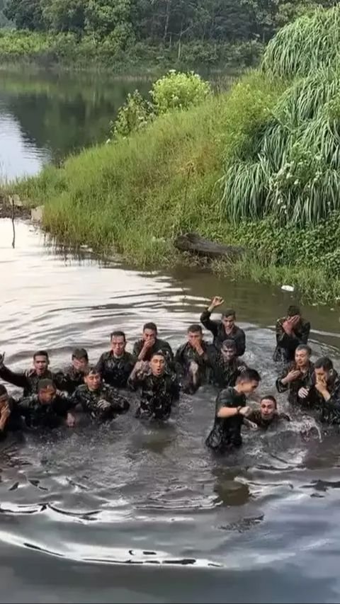 Potret Gagah Daffa Wardhana Ikut Latihan Militer Kopassus, Disebut Cocok Jadi Prajurit