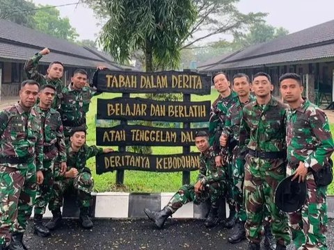 Potret Gagah Daffa Wardhana Ikut Latihan Militer Kopassus, Disebut Cocok Jadi Prajurit