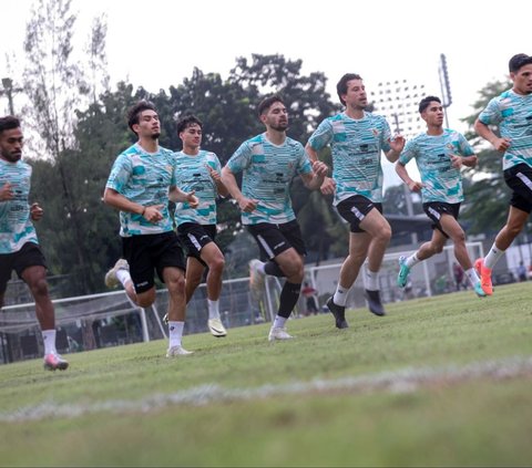 FOTO: Timnas Indonesia Siapkan Mental Baja Jelang Hadapi Dua Laga Penting di Kualifikasi Piala Dunia 2026