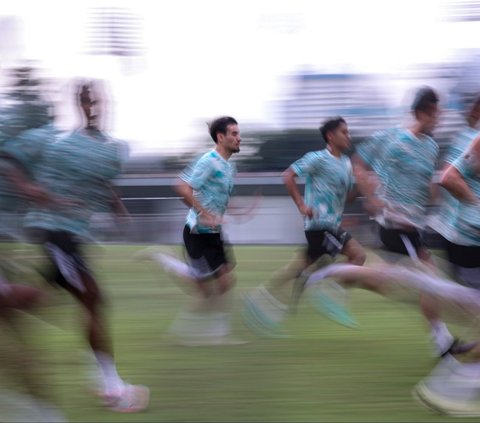 FOTO: Timnas Indonesia Siapkan Mental Baja Jelang Hadapi Dua Laga Penting di Kualifikasi Piala Dunia 2026