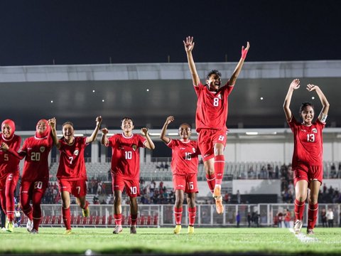 FOTO: Sengit! Timnas Putri Indonesia Akhirnya Bikin Singapura Babak Belur Kebobolan Lima Gol