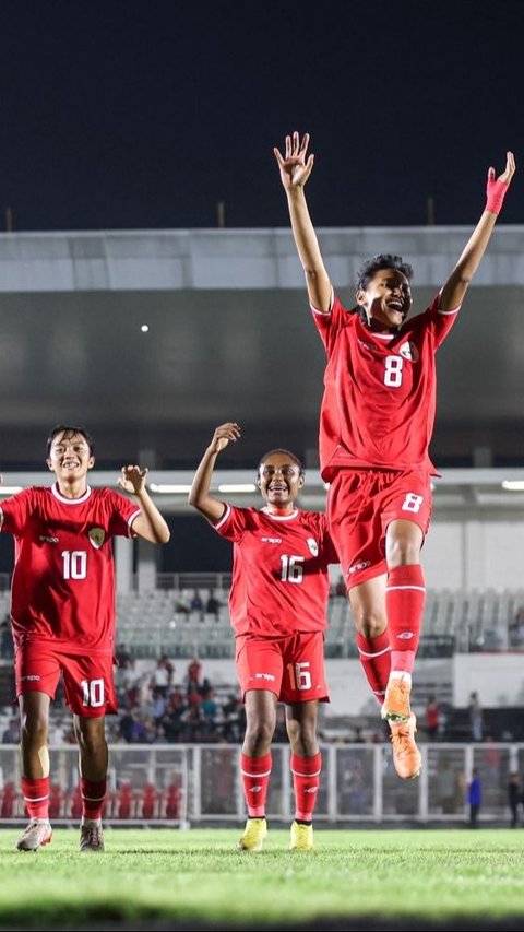 FOTO: Sengit! Timnas Putri Indonesia Akhirnya Bikin Singapura Babak Belur Kebobolan Lima Gol