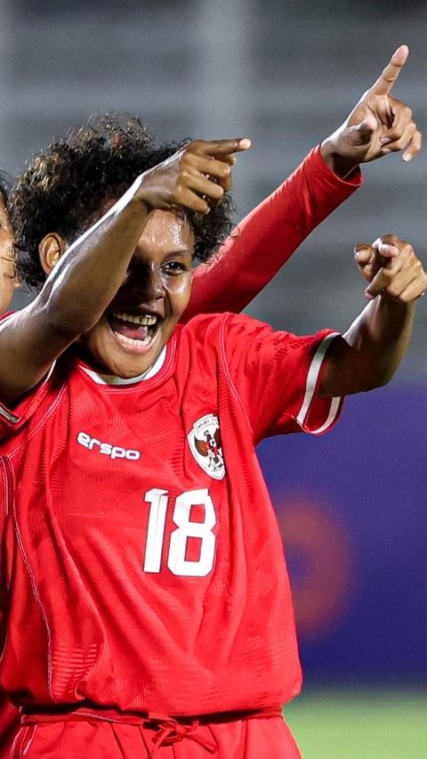 Dua menit berselang, Marsela Awi kembali mencetak gol dan membuat skor menjadi 3-1 untuk keunggulan Indonesia. Foto: Bola.com / Bagaskara Lazuardi<br>
