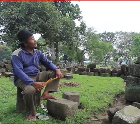 Kisah Mbah Man, Sang Pencari Batu Candi Ikut Lestarikan Warisan Jawa Kuno