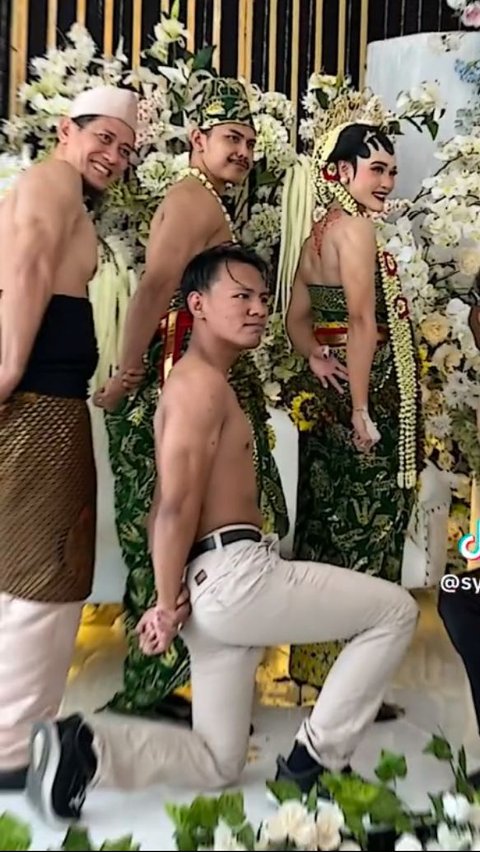 Momen Pernikahan Personal Trainer Gym Ini Viral, Jadi Ajang Pamer Otot<br>