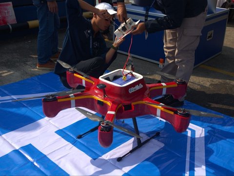 Satu-satunya di Indonesia, Begini Cara Kerja Drone Karya ITS yang Bisa Deteksi Kualitas Udara